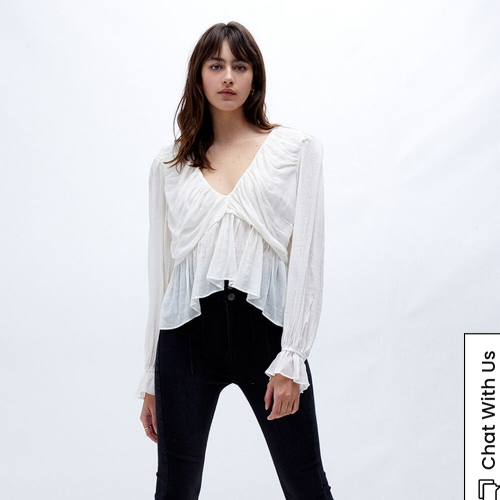 Free people daia blouse Frenchnilla Large